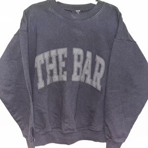 The Bar Black Sweatshirt